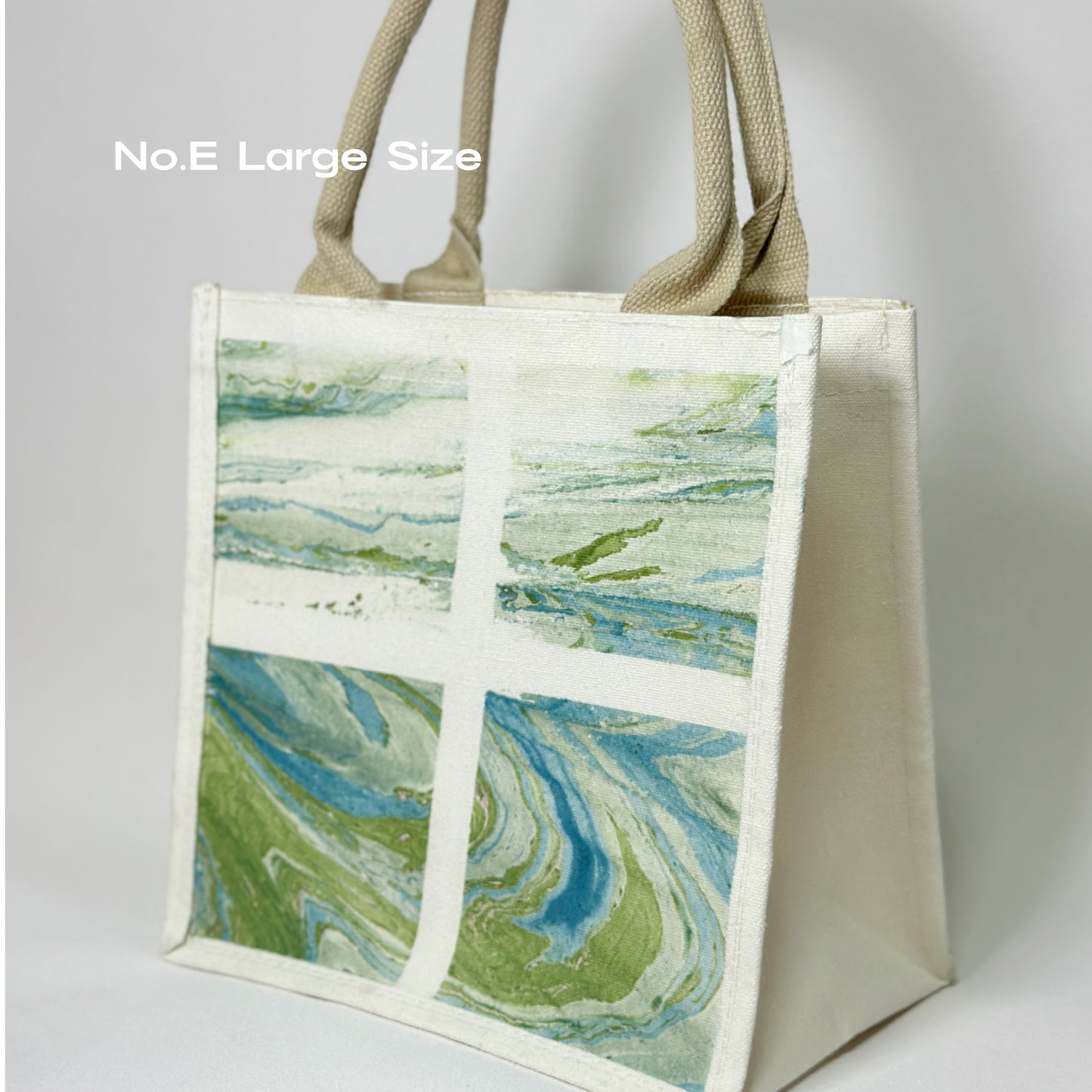 Finished DIY Products - Hand-Dyed Lacquer Tote Bag