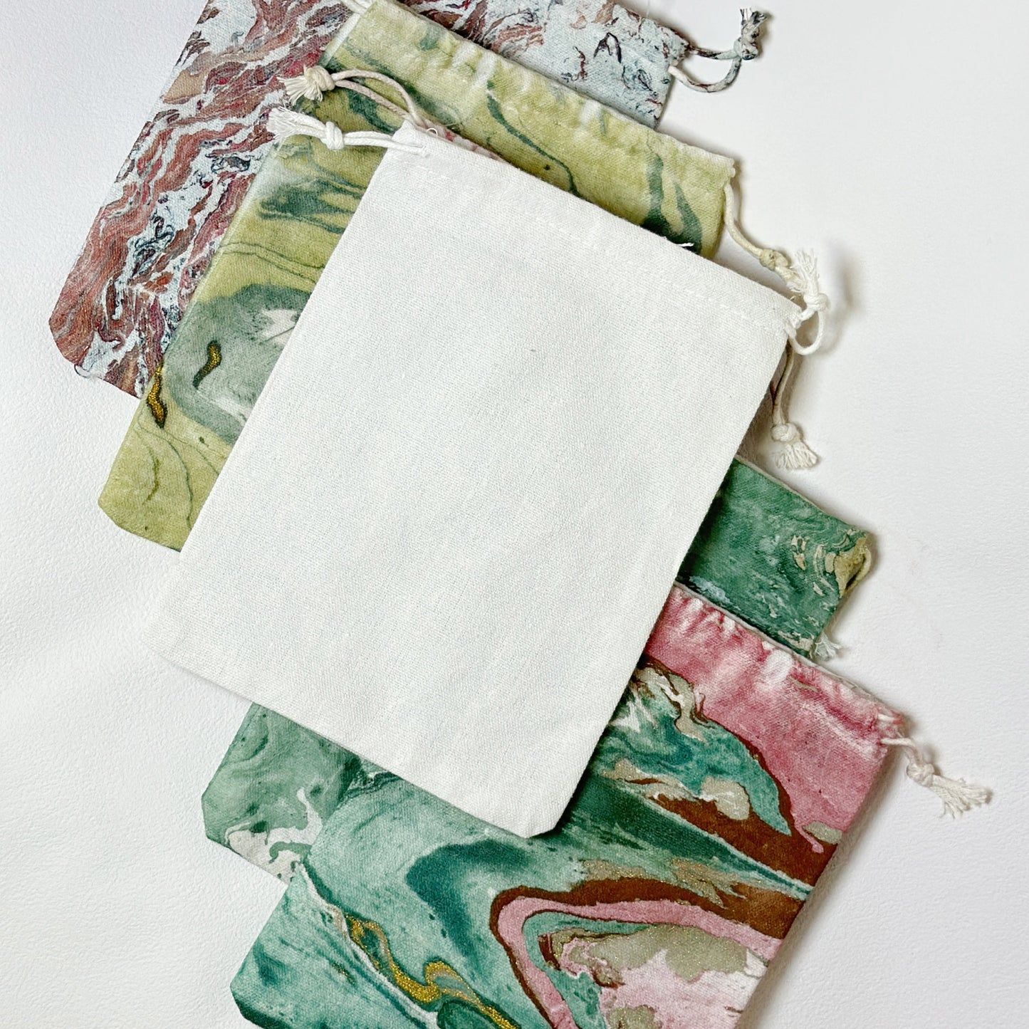 Cotton Canvas Coin & Storage Pouch