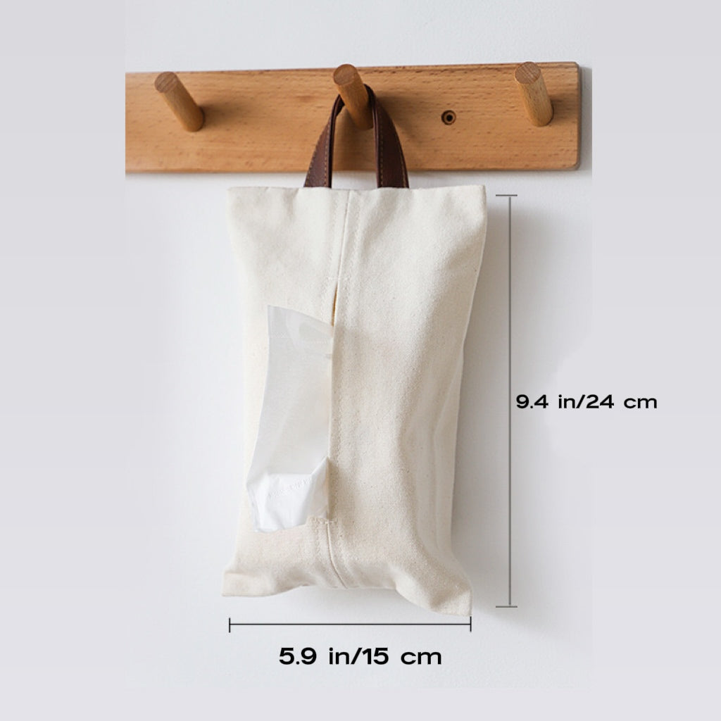 Canvas Tissue Box – Versatile & Stylish Storage