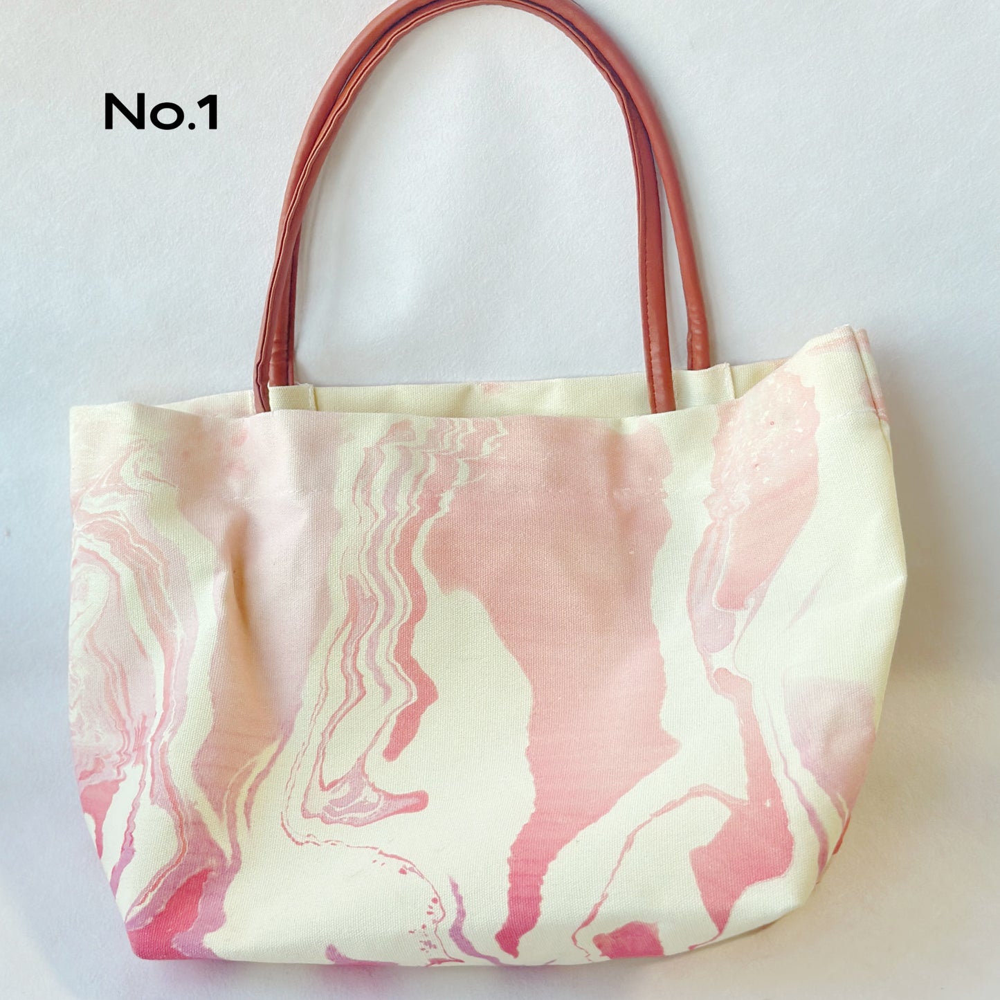 Finished DIY Products - Hand-Dyed Lacquer Tote Bag