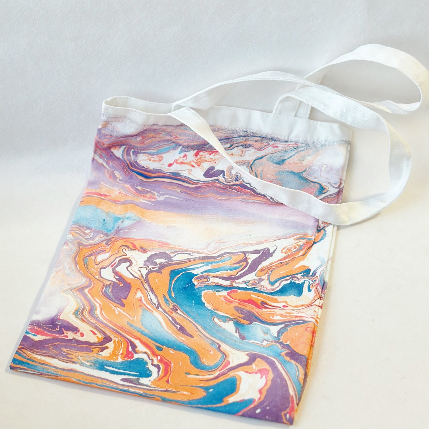 Finished DIY Products - Hand-Dyed Lacquer Tote Bag