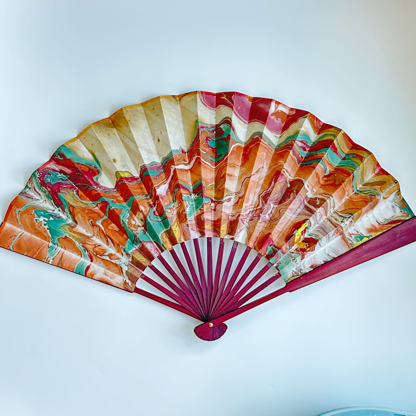Folding Fan / Fabric Fan Sleeve