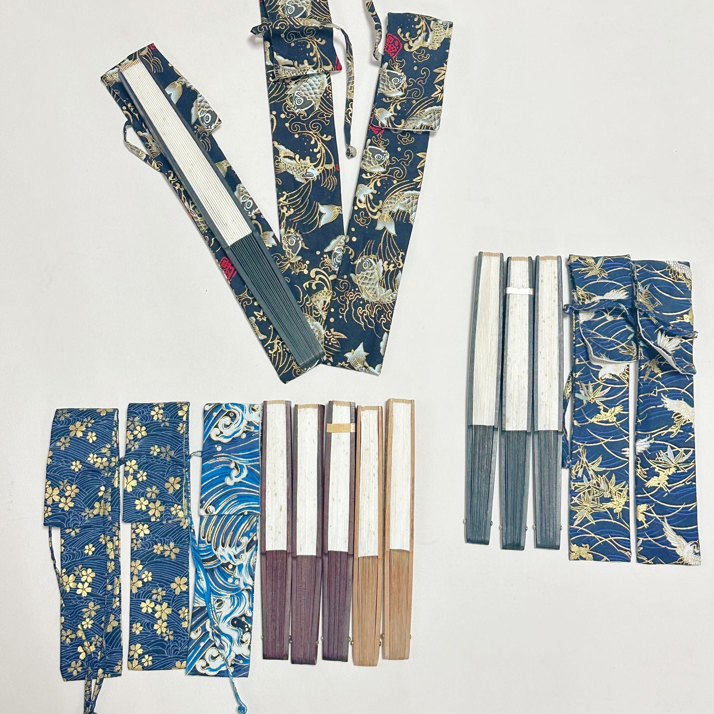 Folding Fan / Fabric Fan Sleeve