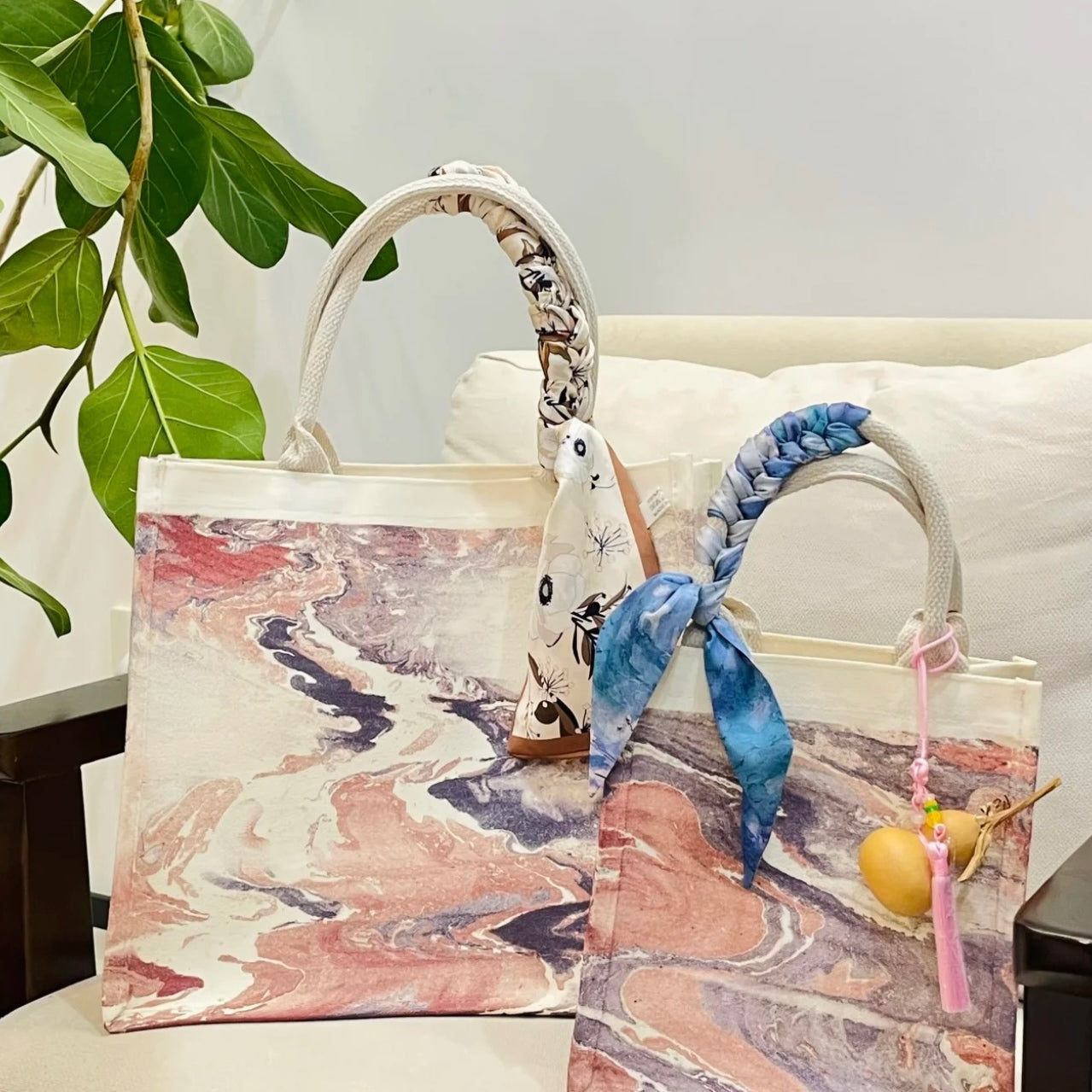 Live Order - Natural Fiber Tote Bag