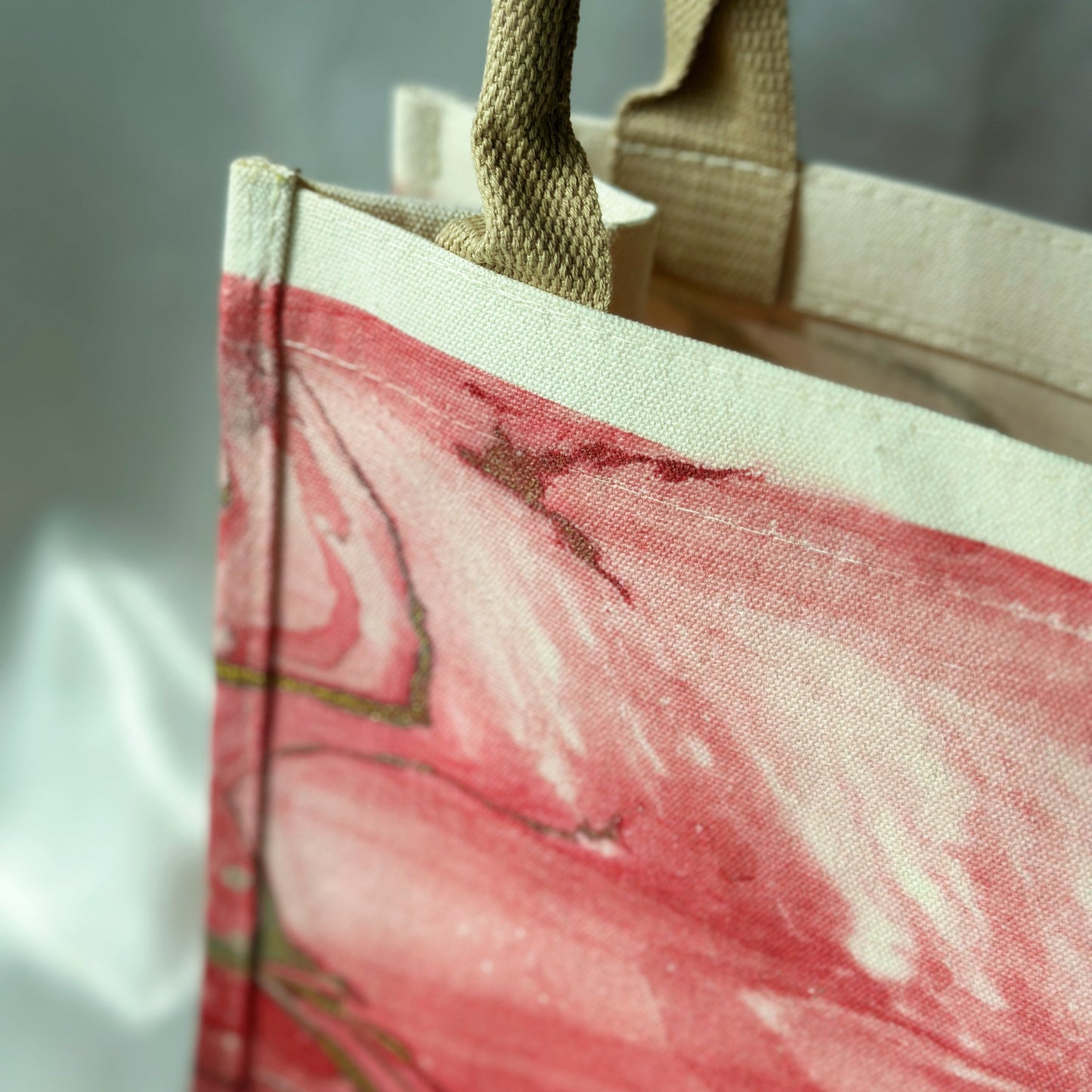 US ONLY - Live Order - Natural Fiber Tote Bag