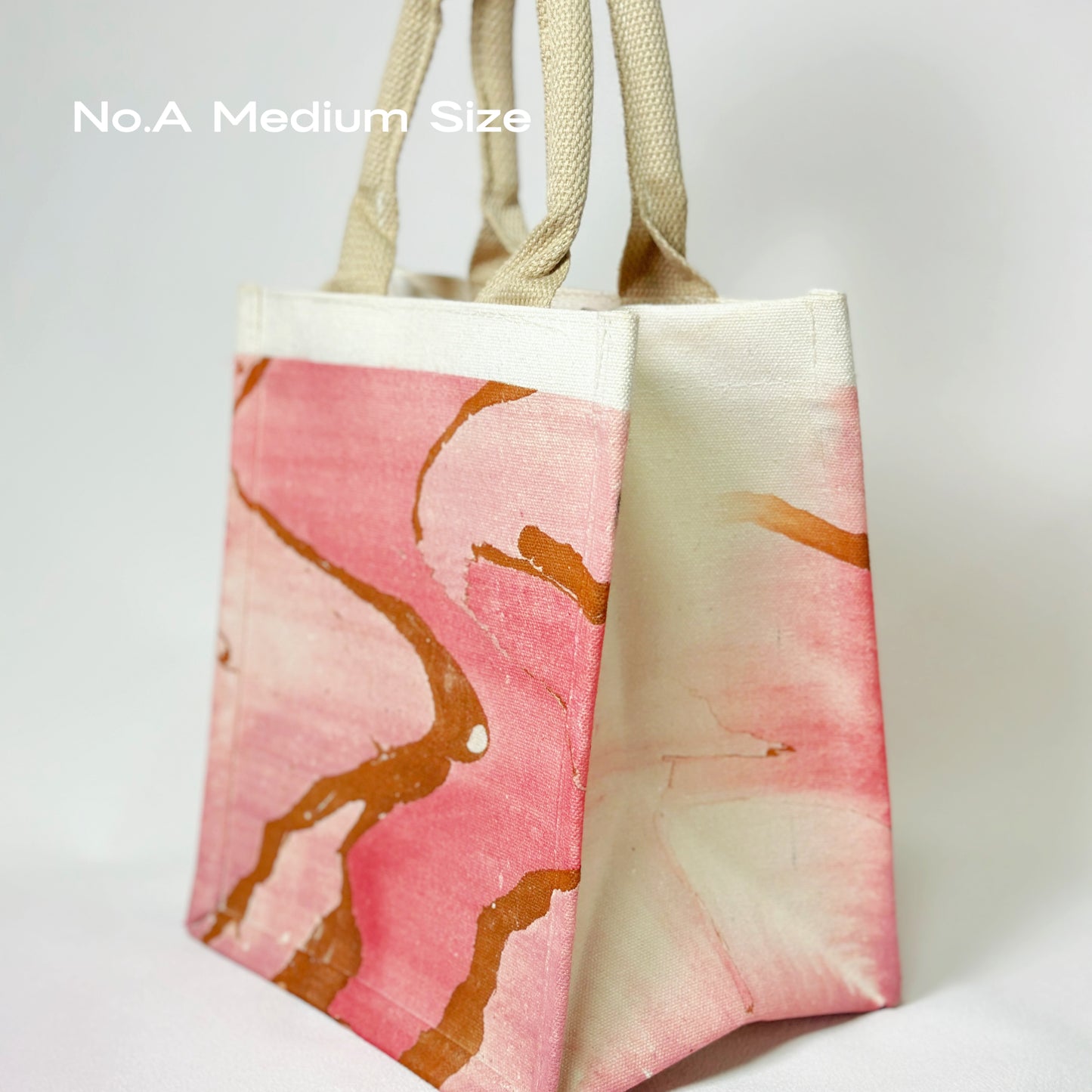 Finished DIY Products - Hand-Dyed Lacquer Tote Bag