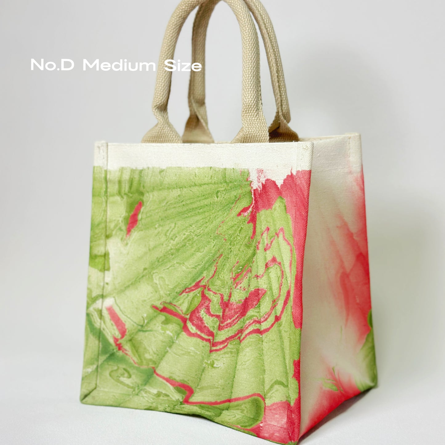 Finished DIY Products - Hand-Dyed Lacquer Tote Bag