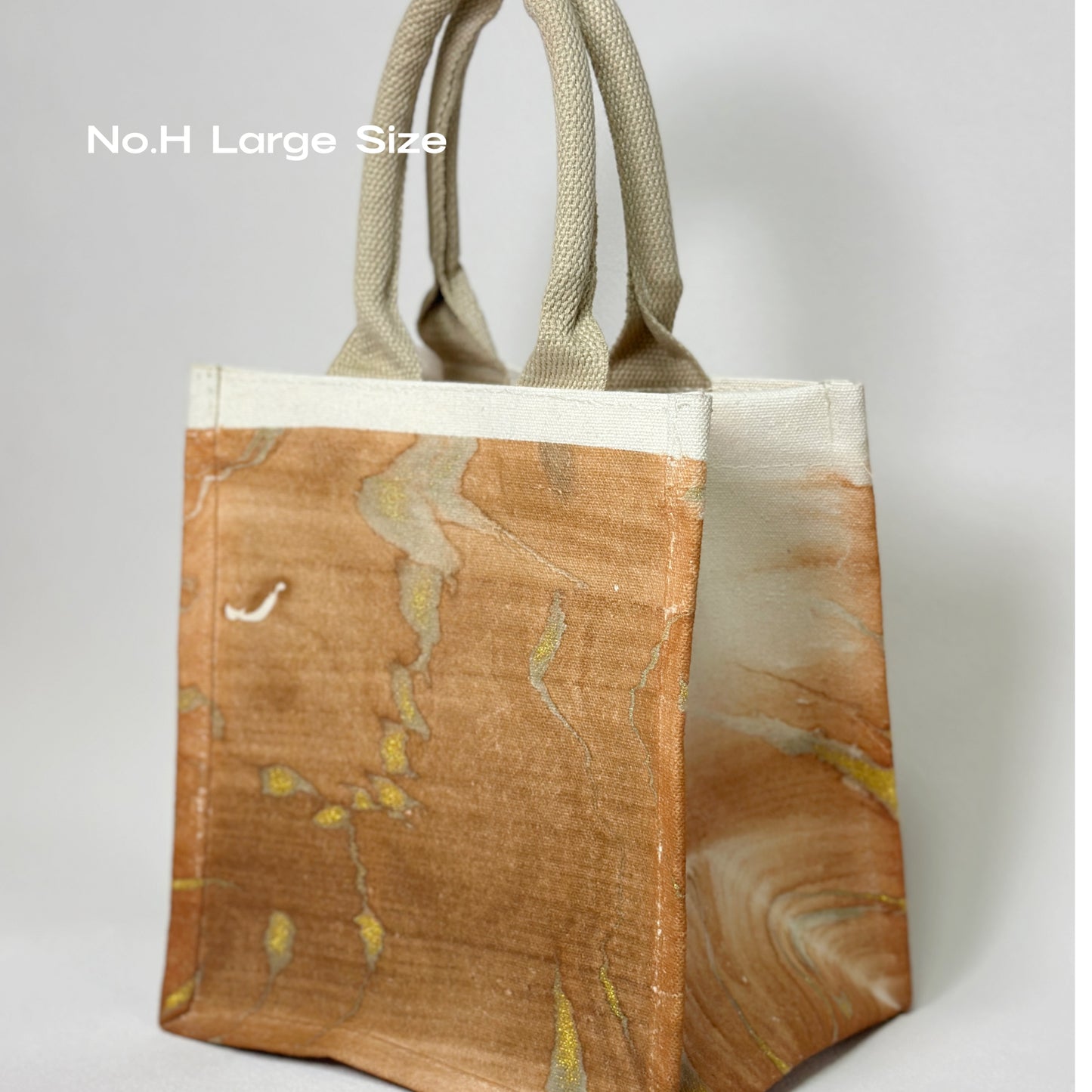 Finished DIY Products - Hand-Dyed Lacquer Tote Bag