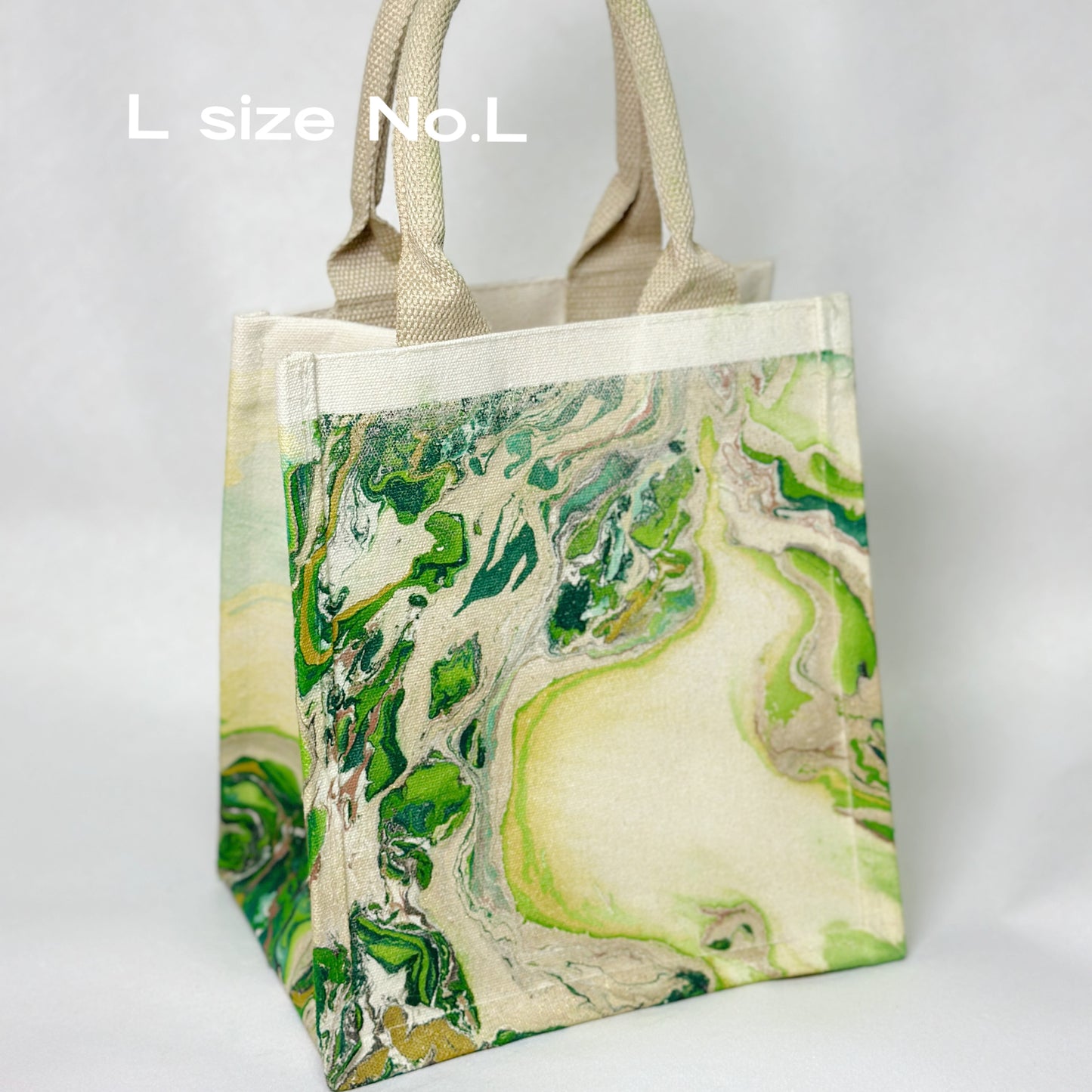 Finished DIY Products - Hand-Dyed Lacquer Tote Bag