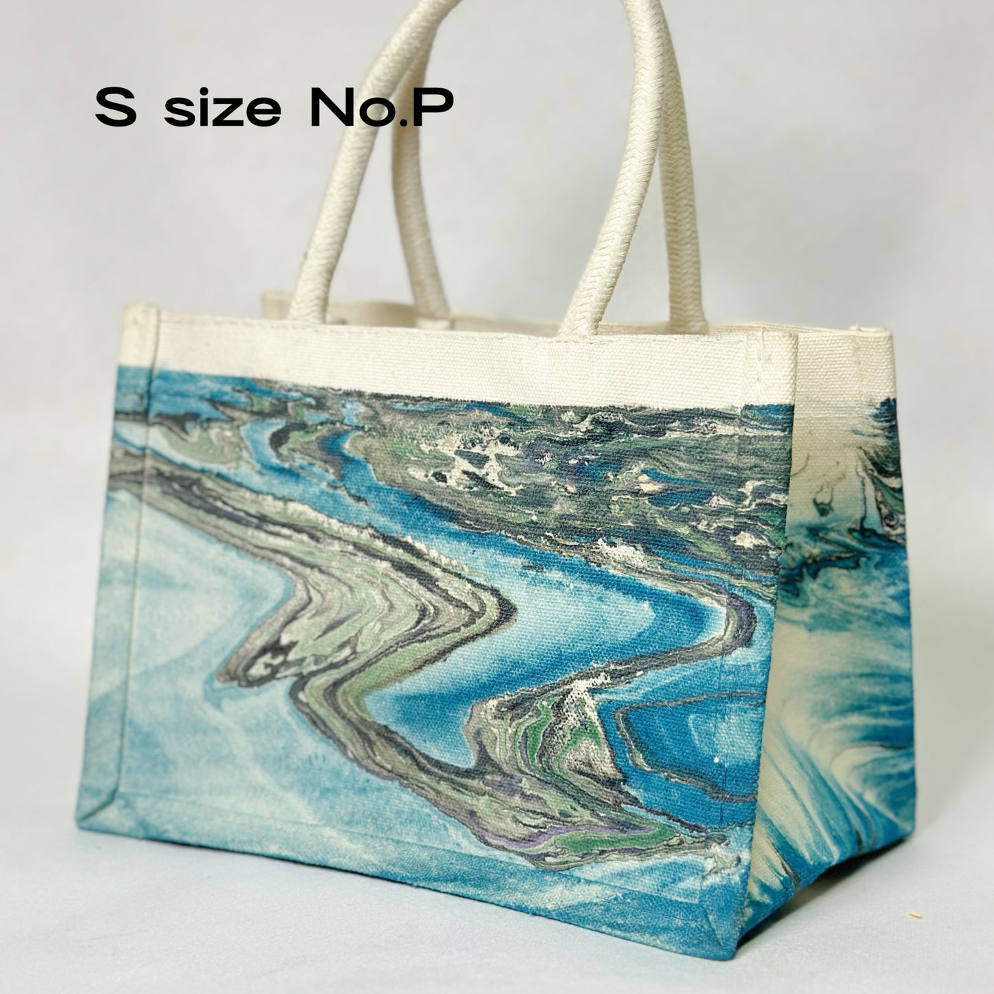Finished DIY Products - Hand-Dyed Lacquer Tote Bag