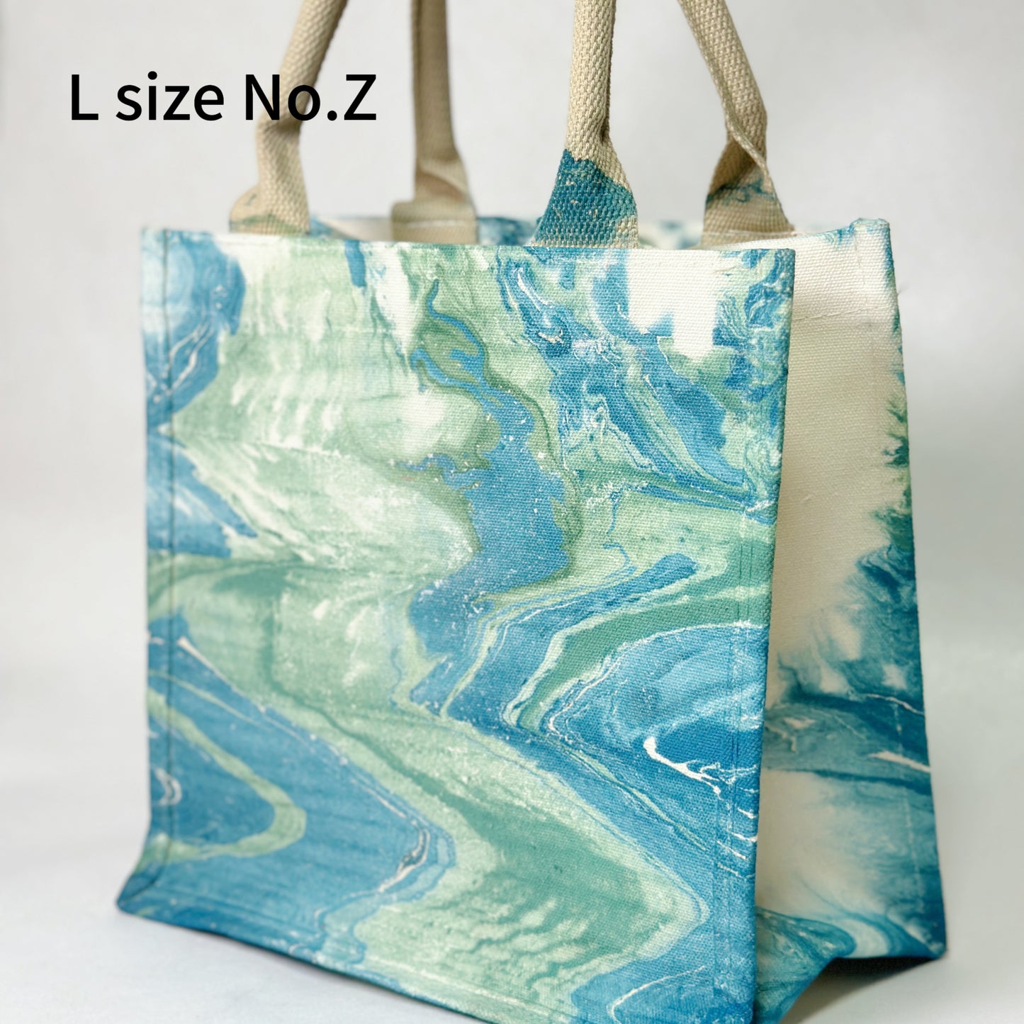 Finished DIY Products - Hand-Dyed Lacquer Tote Bag