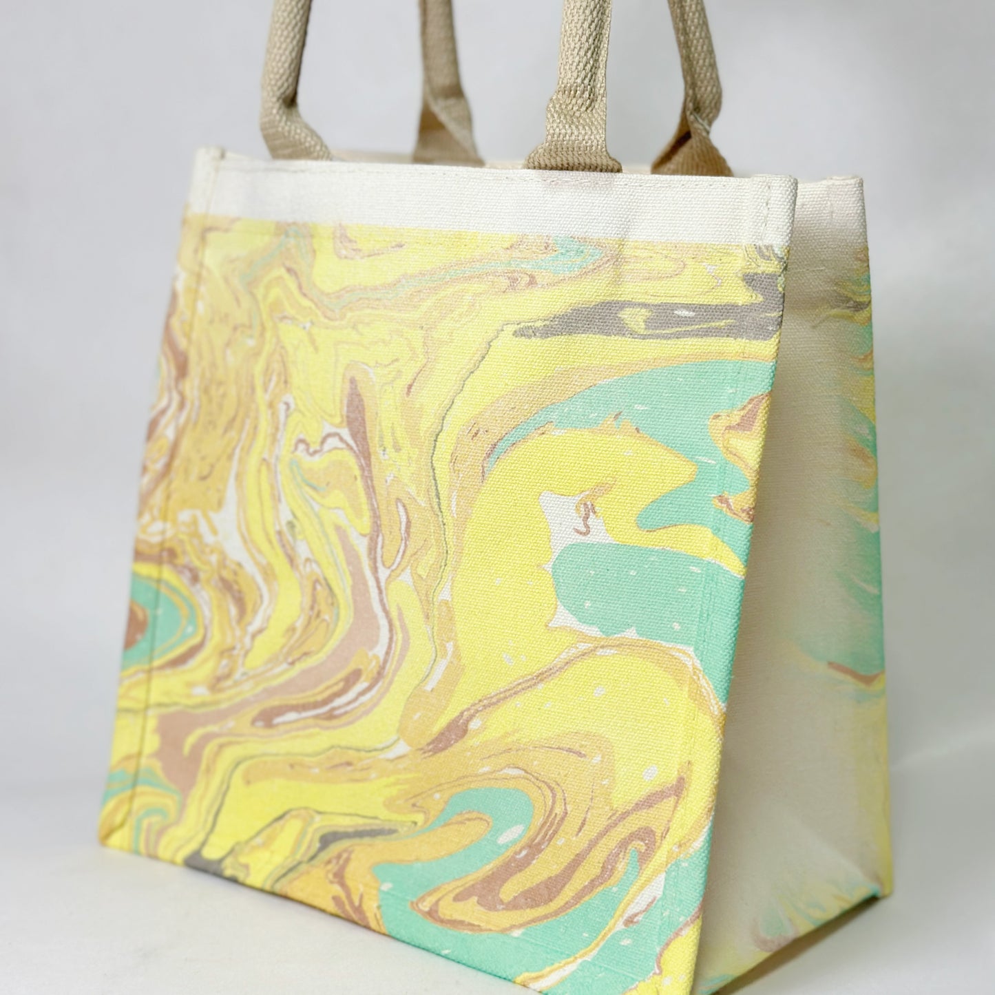 Finished DIY Products - Hand-Dyed Lacquer Tote Bag