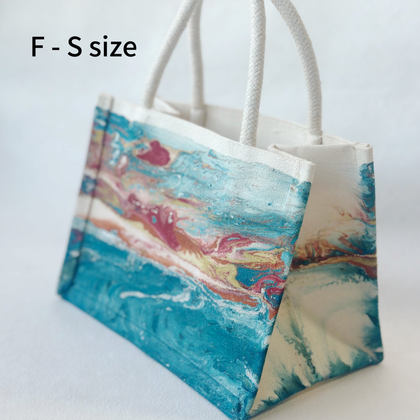 Finished DIY Products - Hand-Dyed Lacquer Tote Bag