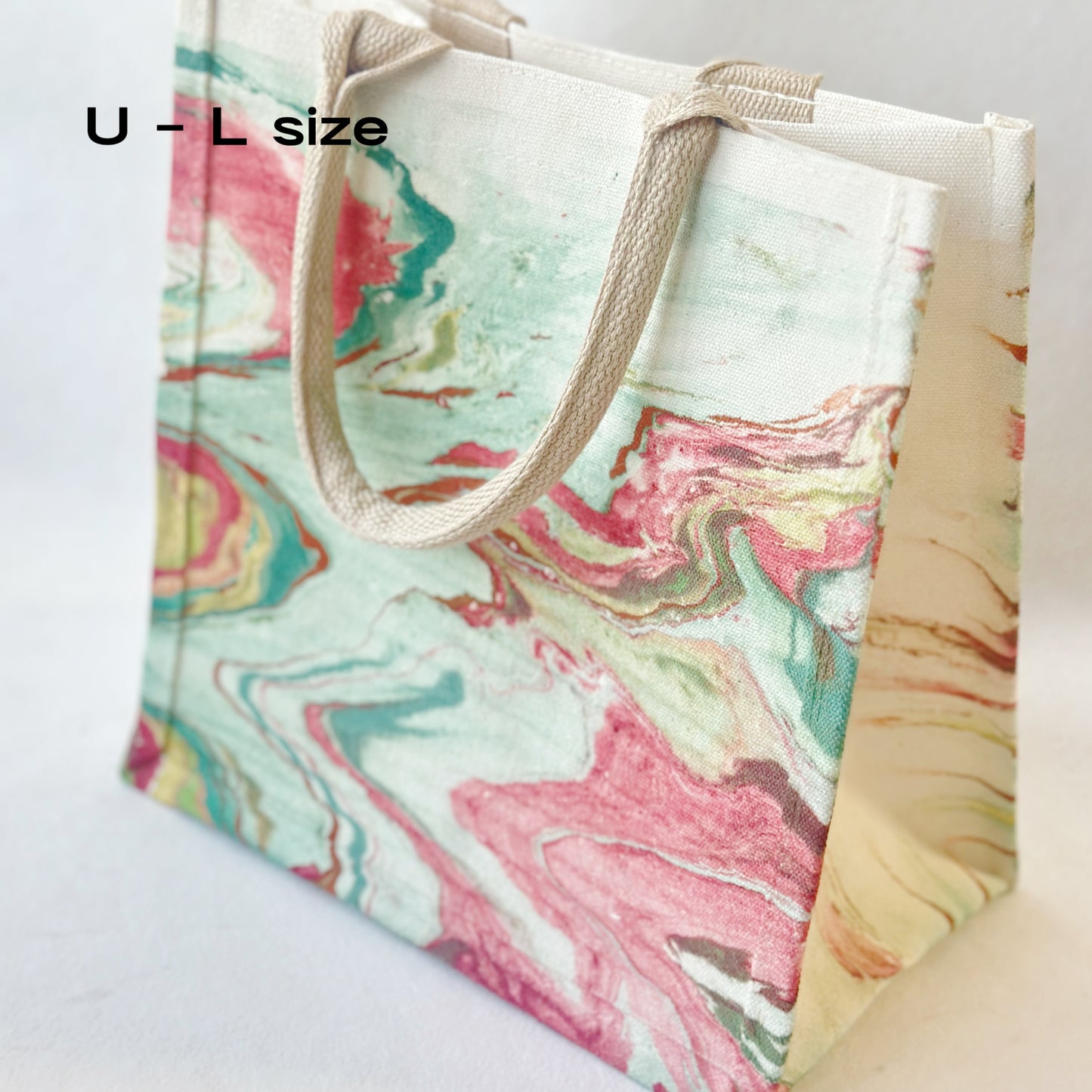 Finished DIY Products - Hand-Dyed Lacquer Tote Bag