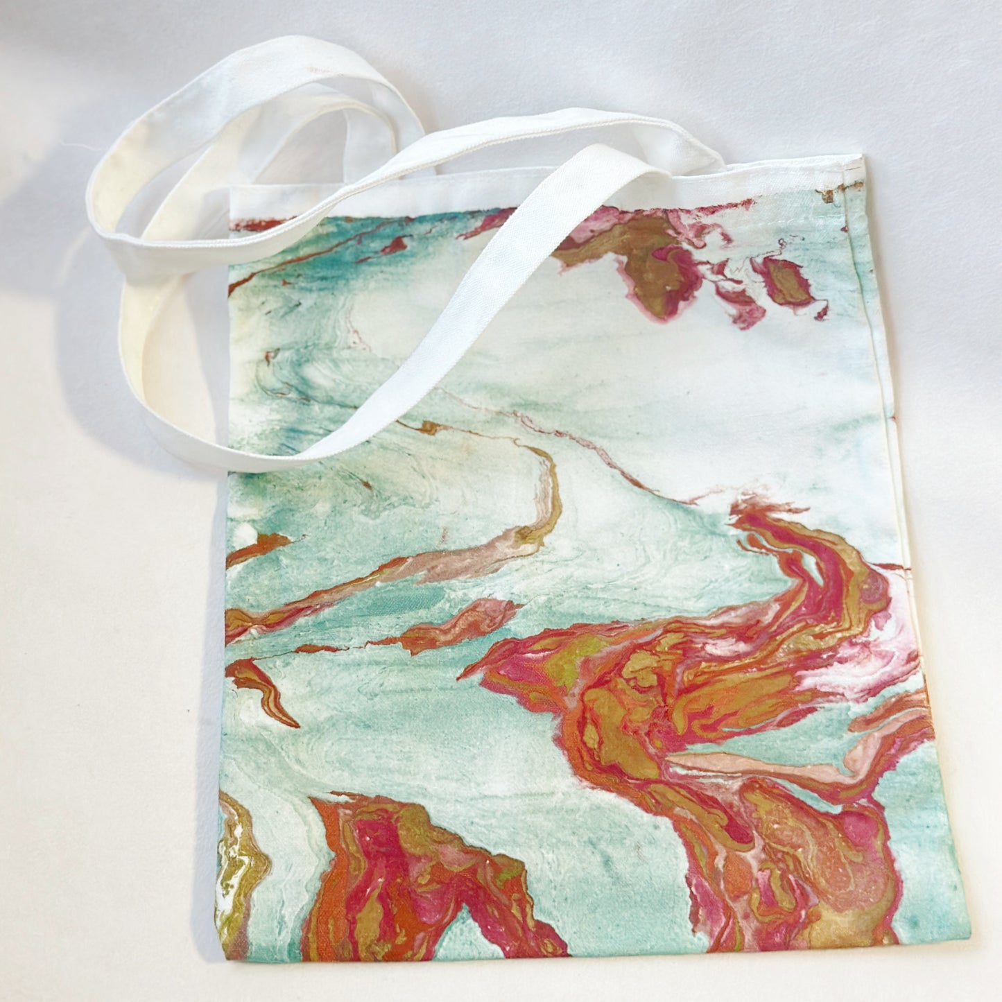 Finished DIY Products - Hand-Dyed Lacquer Tote Bag