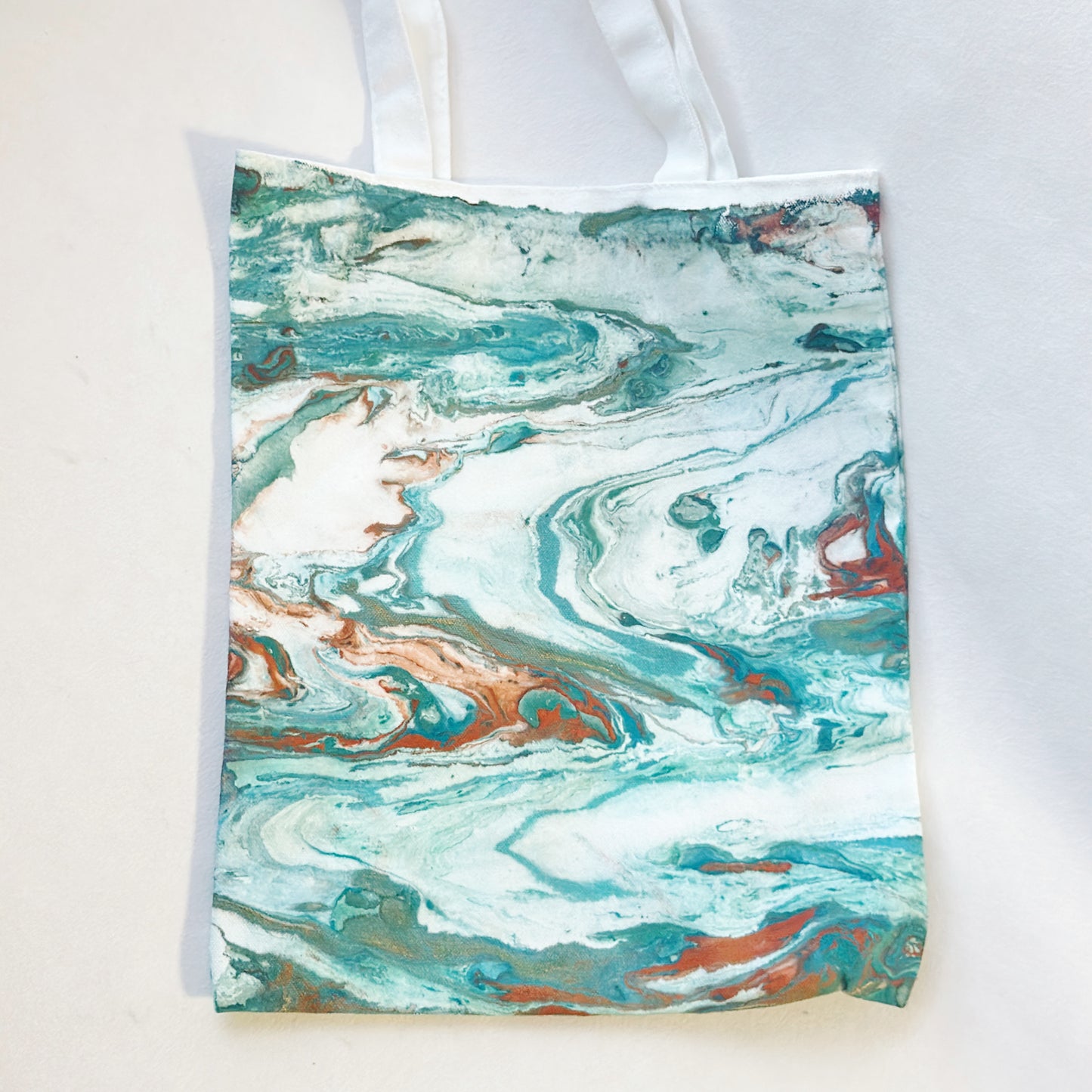 Finished DIY Products - Hand-Dyed Lacquer Tote Bag