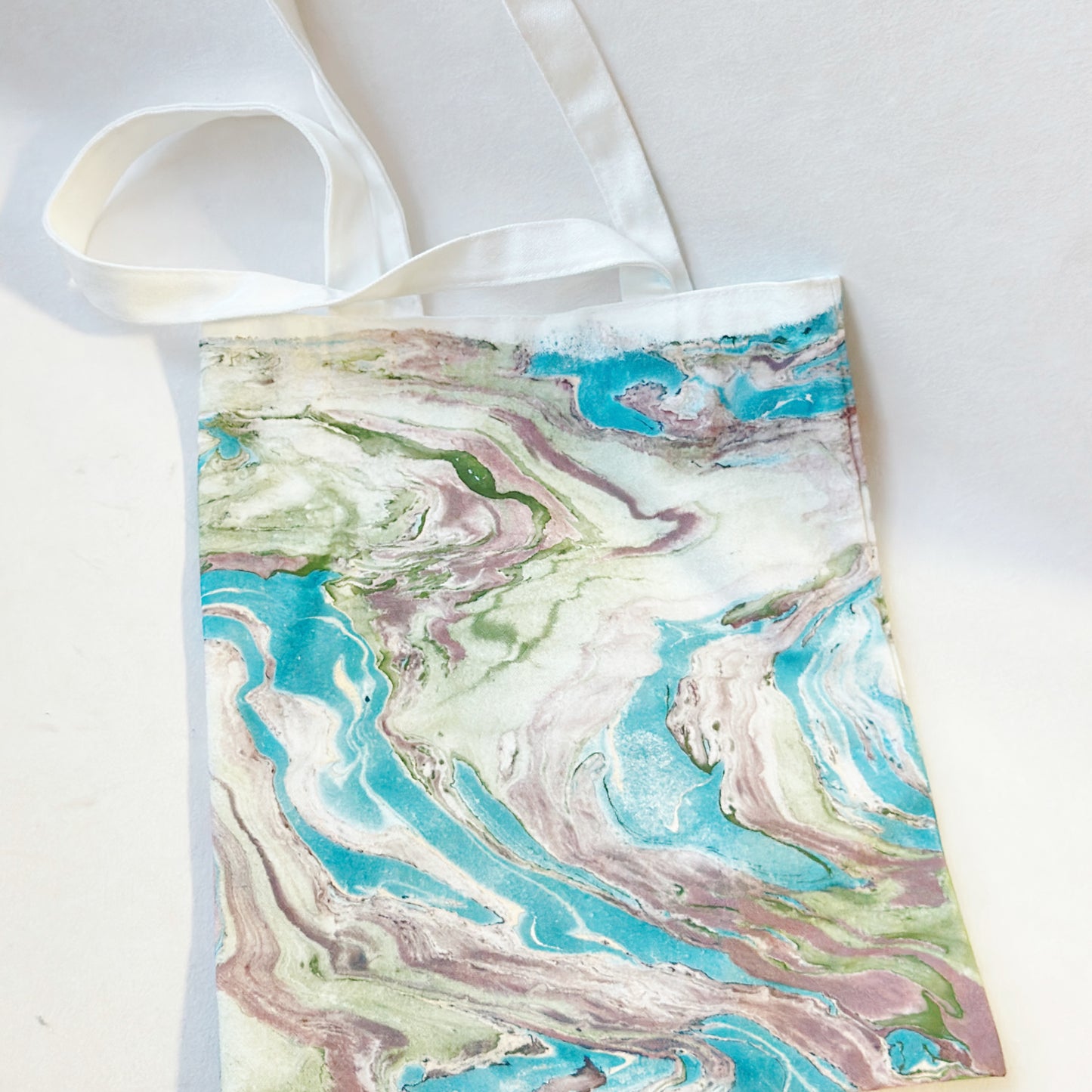 Finished DIY Products - Hand-Dyed Lacquer Tote Bag